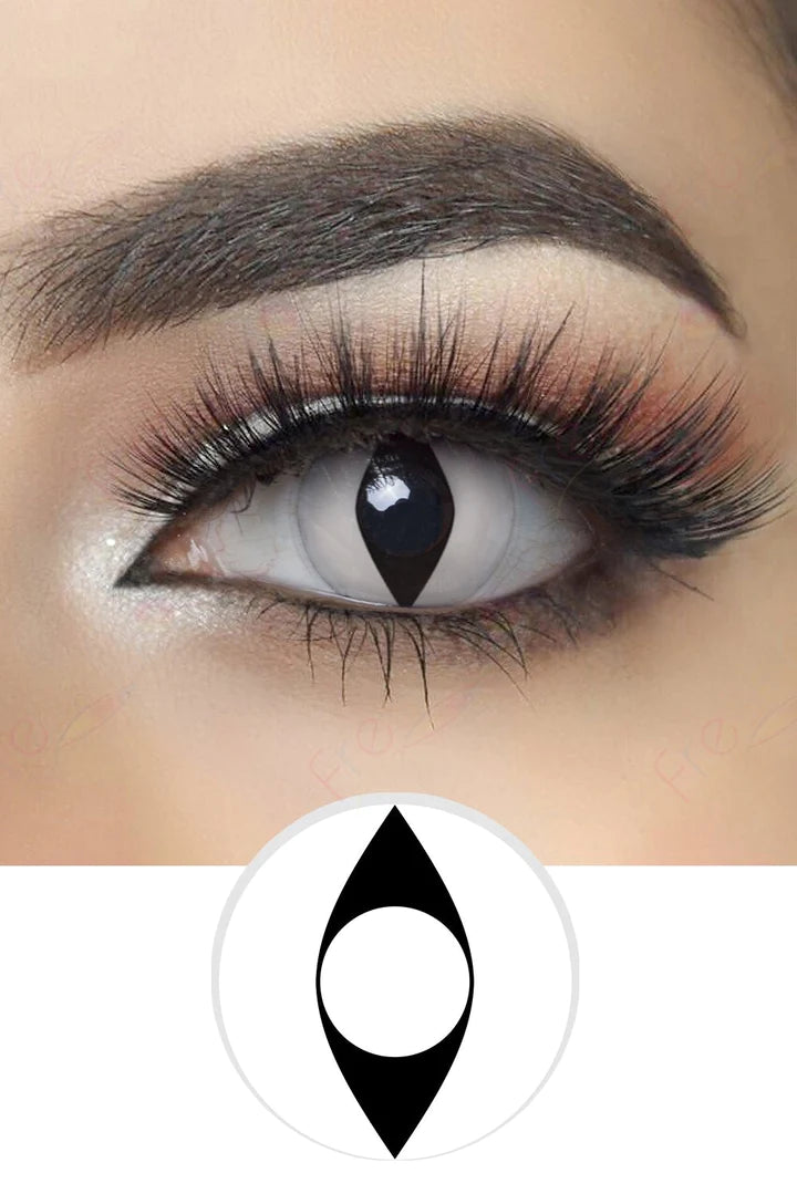 Halloween - WHITE CAT EYE