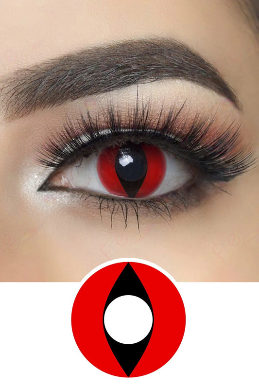 Halloween - RED CAT EYE